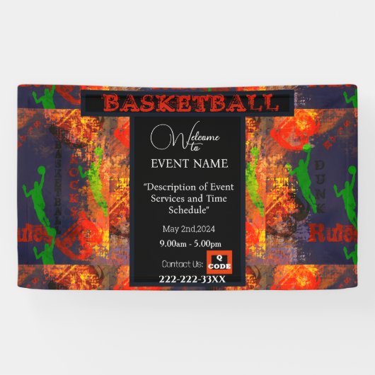 BASKETBALL SPANDOEK (Horizontaal)