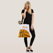 Basketball Specialized Oranje Girls Kinder Trendy Tote Bag (Op model)