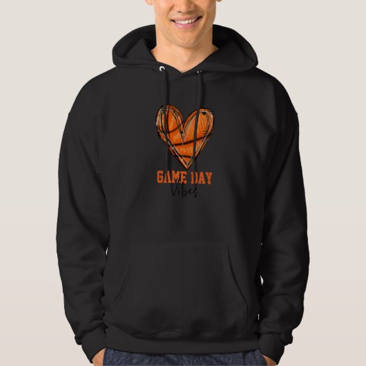 Basketball-speldag Vibes Basketball Hoodie (Voorkant)