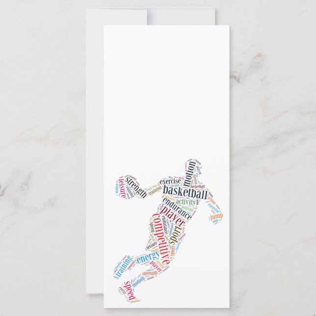 Basketball-speler (Voorkant)