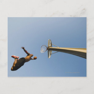 Basketball speler 2 briefkaart