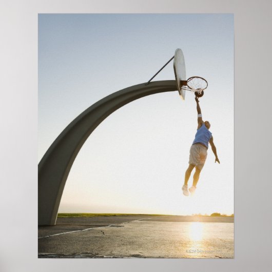 Basketball speler 3 poster (Voorkant)