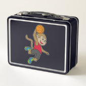 Basketball-speler Basketball (Achterkant)