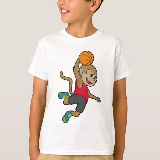 Basketball-speler Basketball T-shirt (Voorkant)