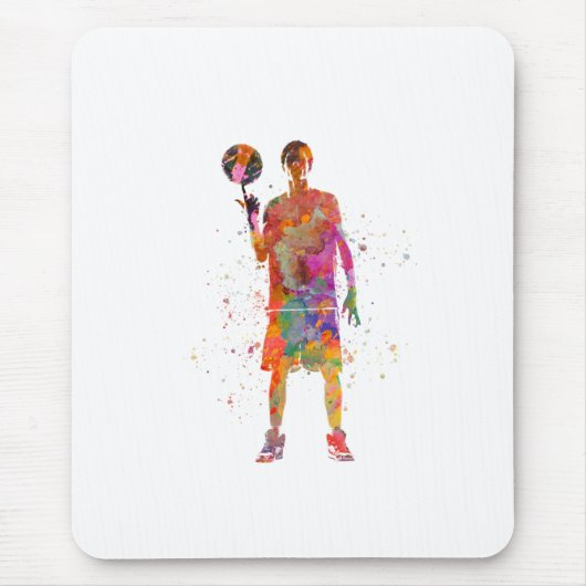 Basketball-speler Muismat (Voorkant)