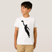 Basketball-speler T-shirt (Voorkant volledig)