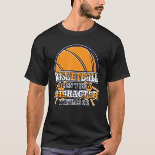 Basketball-spelers Basketbalteam Grafische sport T-shirt