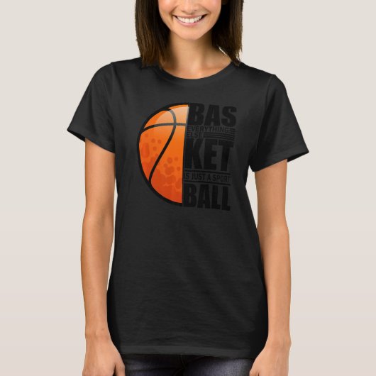 Basketball-spelers Basketbalteam Grafische sport T-shirt (Voorkant)