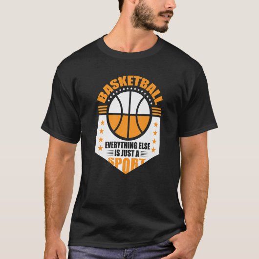 Basketball-spelers Basketbalteam Grafische sport T-shirt (Voorkant)