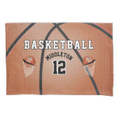 Basketball Sport Ball Design Kussensloop (Voorkant)