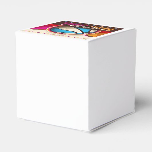 Basketball Sport Ball Game Cool Abstract Bedankdoosjes (Achterkant)