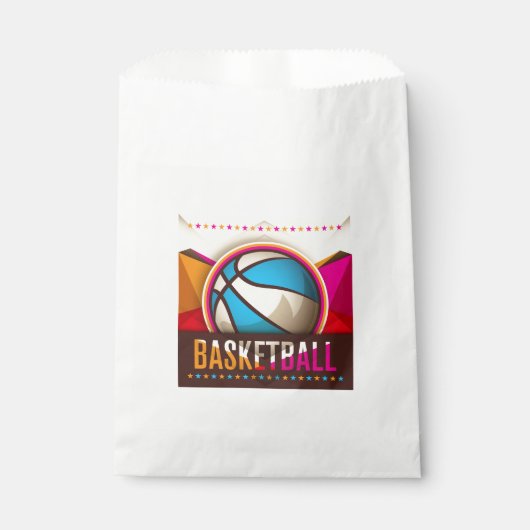 Basketball Sport Ball Game Cool Abstract Bedankzakje (Voorkant)