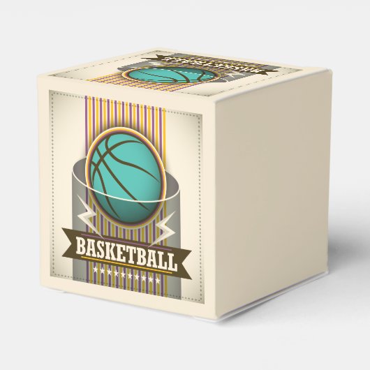 Basketball Sport Ball Game Cool Bedankdoosjes (Achterkant)