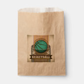 Basketball Sport Ball Game Cool Bedankzakje (Voorkant)