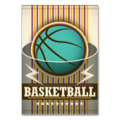Basketball Sport Ball Game Cool Kaart (Voorkant)
