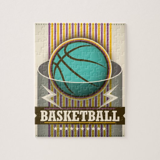 Basketball Sport Ball Game Cool Legpuzzel (Verticaal)