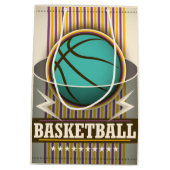 Basketball Sport Ball Game Cool Medium Cadeauzakje (Achterkant)