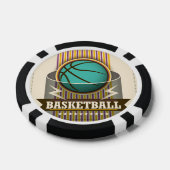Basketball Sport Ball Game Cool Poker Chips (Enkel)