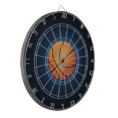 Basketball Sport Dartbord (Voorkant Links)