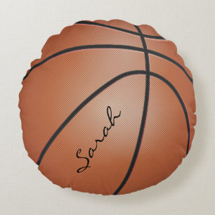 Basketball Sport   DIY-naam Rond Kussen