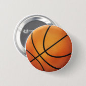 Basketball Sport Fan | Koel Ronde Button 5,7 Cm (Voorkant /achterkant)