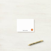 Basketball Sport Thema Eigen naam Tekst Post-it® Notes (Op bureau)