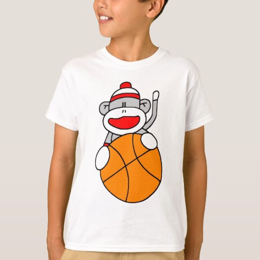 Basketball Sportmonkey T-shirt (Voorkant)