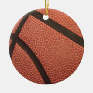 Basketball Sports Afbeelding Keramisch Ornament
