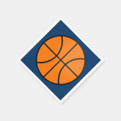 Basketball Sports Birthday Party Event Napkins Servetten (Hoek)