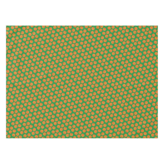 Basketball Sports Birthday Tafelkleed (Voorkant (Horizontaal))