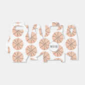 Basketball Sports Birthday Thema Bedankdoosjes (Uitgevouwen)