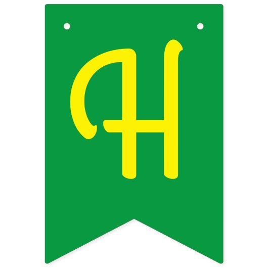 Basketball Sports Birthday Vlaggetjes (Tweede vlag)