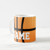 Basketball, Sports, Design Coffee Mok Cup (Voorkant links)