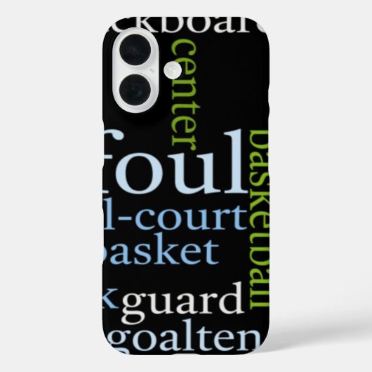 Basketball Sports Fanatic.jpg Case-Mate iPhone Case (Achterkant)