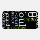 Basketball Sports Fanatic.jpg Case-Mate iPhone Case (Achterkant (horizontaal))