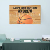 Basketball Sports Happy Birthday Banner (Beurs)