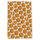 Basketball Sports Kids Game Party Theme Fun Medium Cadeauzakje (Voorkant)