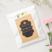 Basketball Sports Oranje Bedankzakje (Gezegeld)