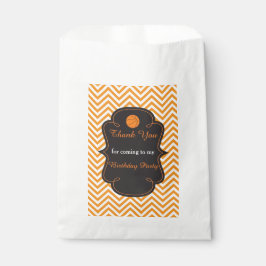 Basketball Sports Oranje Bedankzakje