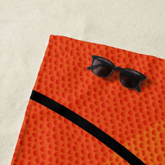 Basketball Sports Persoonlijk Strandlaken (In situ)