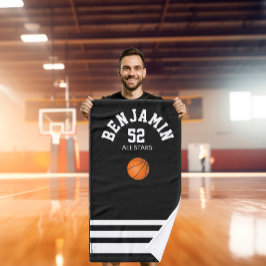 Basketball sports towel, coach bath towel handdoek