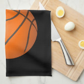 Basketball sports towel, coach bath towel theedoek (Quarter Fold)