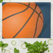 Basketball sports towel, coach bath towel theedoek (Gevouwen)