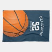 Basketball sports towel, coach bath towel theedoek (Horizontaal)