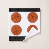 Basketball Sportteam Personeelsbediende keukenset  Bad Handdoek (Wasdoekje)