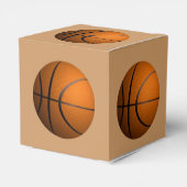 Basketball Sportthema Favor Boxes Bedankdoosjes (Achterkant)