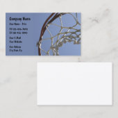 Basketball Sportthema Visitekaartje (Voorkant / Achterkant)