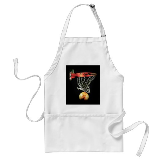 Basketball Standaard Schort (Voorkant)