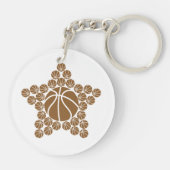 Basketball Star Sleutelhanger (Achterkant)