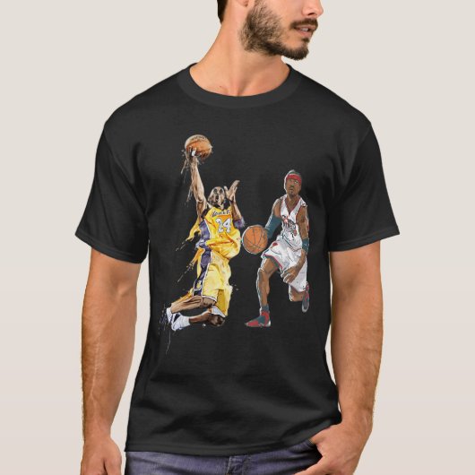 Basketball Stars Legends  Retro Shirt (Voorkant)